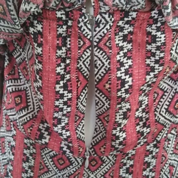 NEW ale by Alessandra Gerarda Boho Hippie Romper - Picture 7 of 14